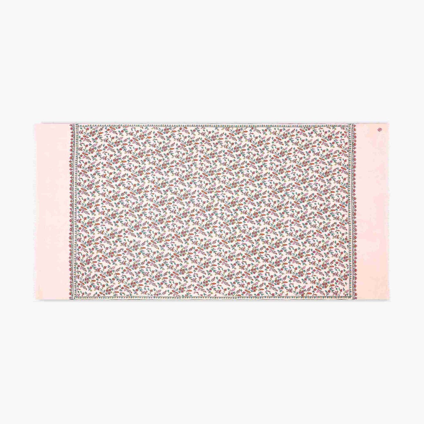 Jaali Pink Shawl