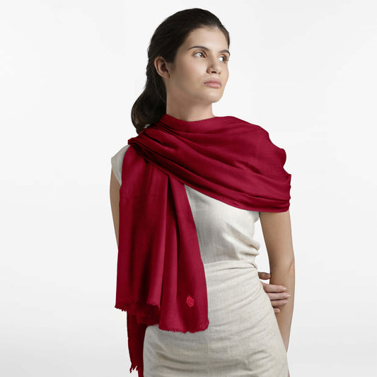 Incredible Colors Burgundy Stole