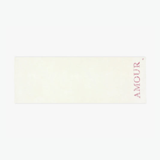 Valentine Ivory Amour Pink Stole