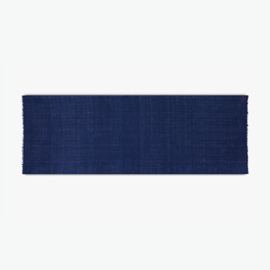 Zari Navy Blue with Gold Thread Stole