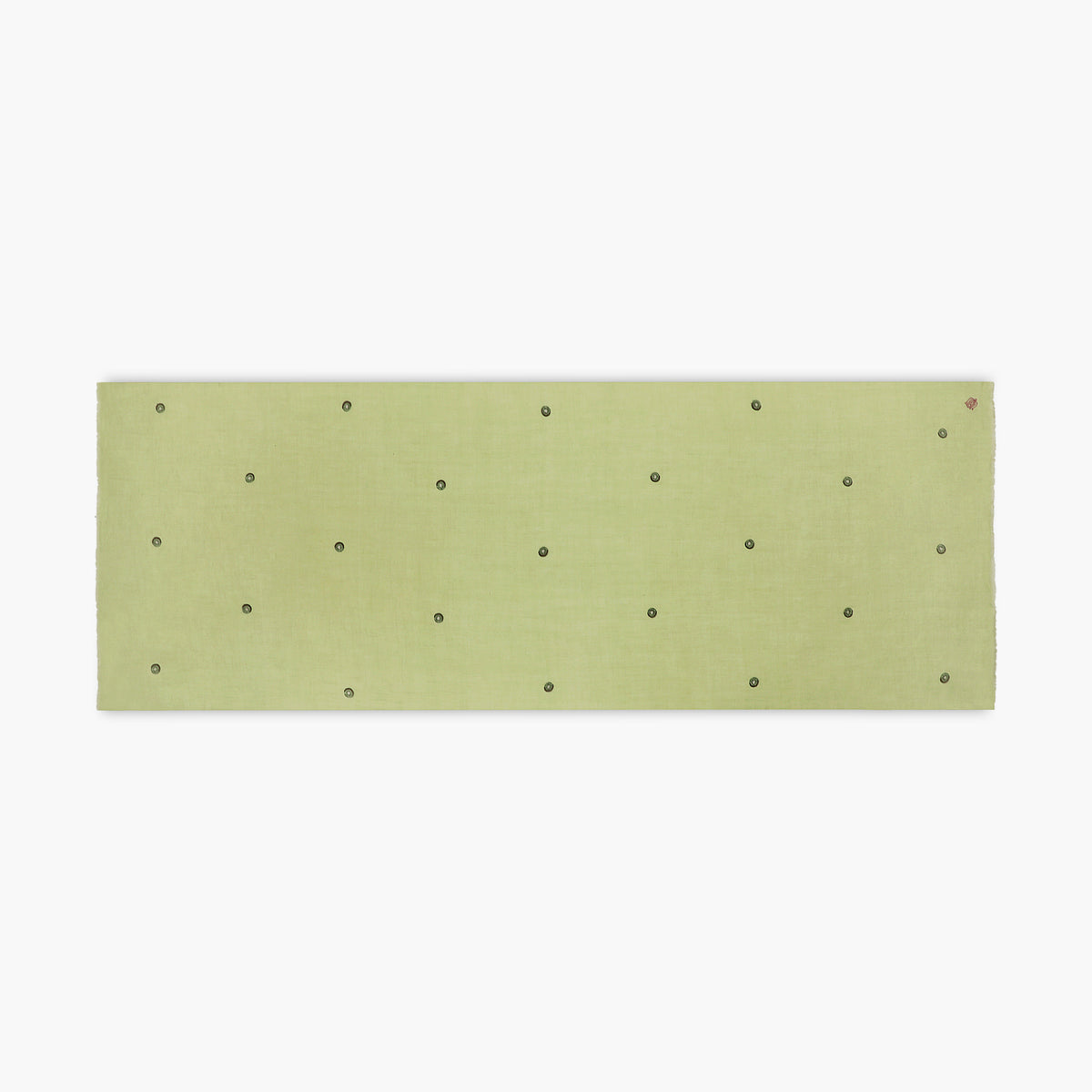 Fruit Butidar Kiwi Embroidered Light Green Stole